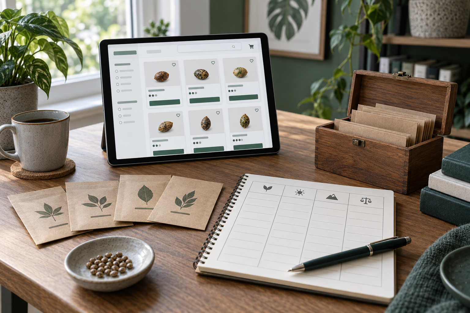 Cannabiszaden vergelijken voor Master of Seeds blog eerste stappen voor nieuwe bezoekers